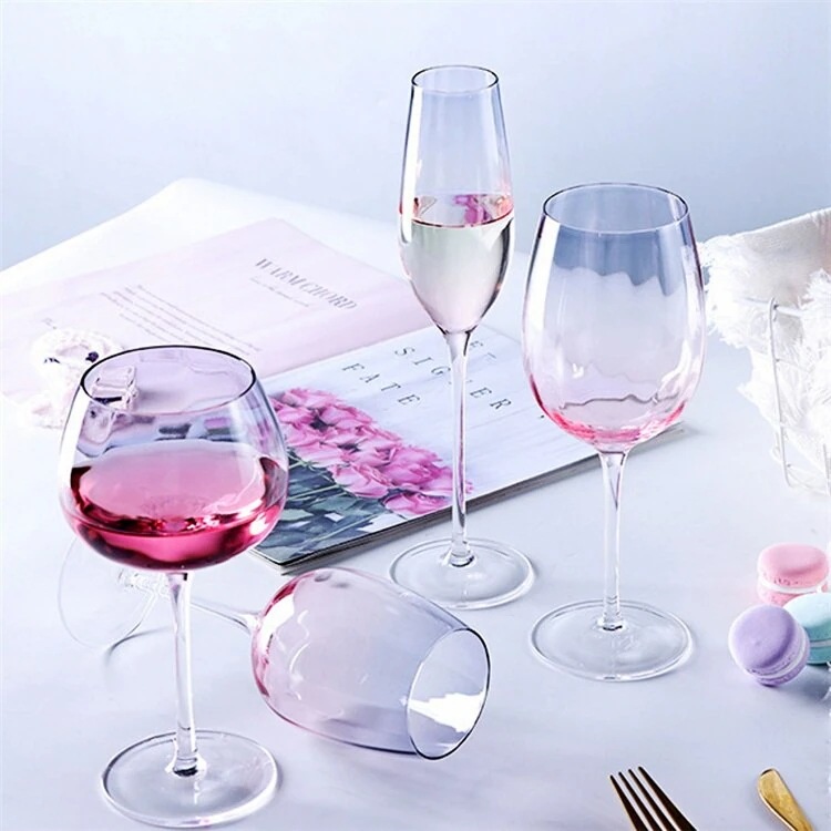 【送料無料】韓国ファッション LSドリーム 2個 レインボー クリスタル グラス 赤ワイングラス カップル ゴブ 母の日のプレゼント