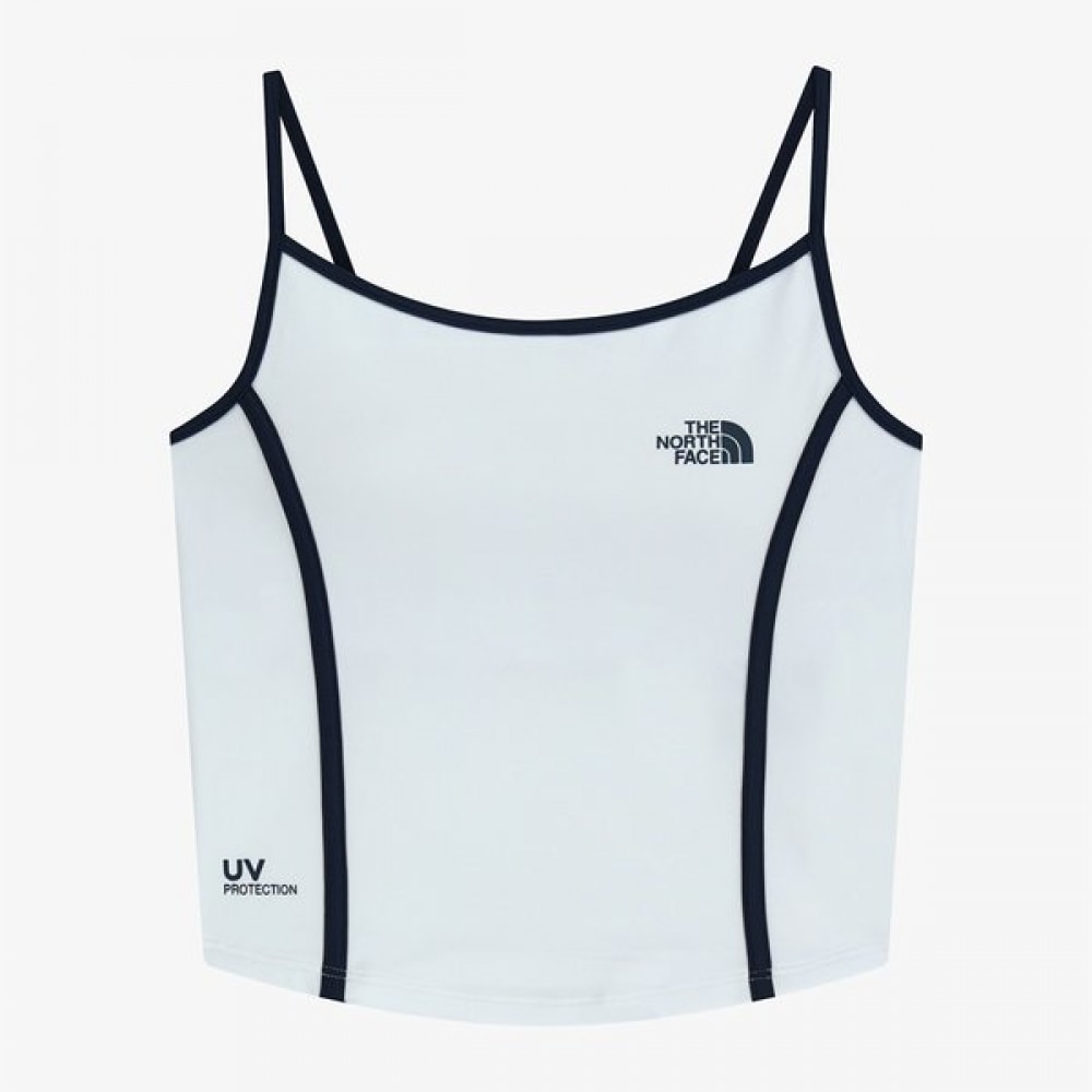 [ノースフェイス公式] NT7VR32Kホワイトレーベル女性用サーフサイドスリーブレス_ホワイト