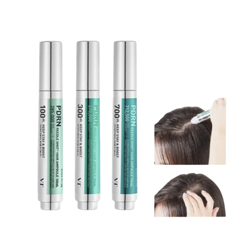 【100dL+300dL+700dL】V.T育毛剤 韓国/ PDRNリドルショット 頭皮アンプル/韓国コスメ／メが割/頭皮/脱毛/ 脱毛クリーム/脱毛器/頭皮ケア