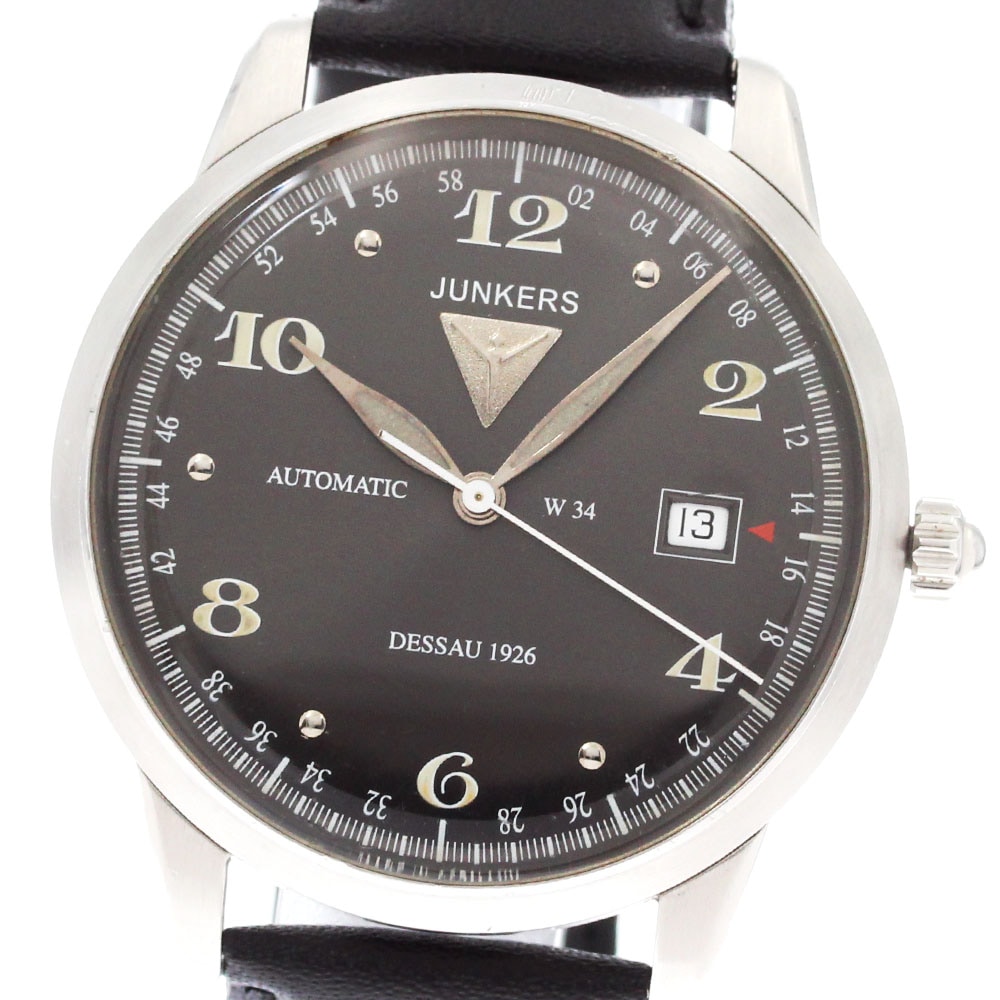 ユンカース JUNKERS 6350-2 デッサウ1926 デイト 自動巻き メンズ _879199【中古】
