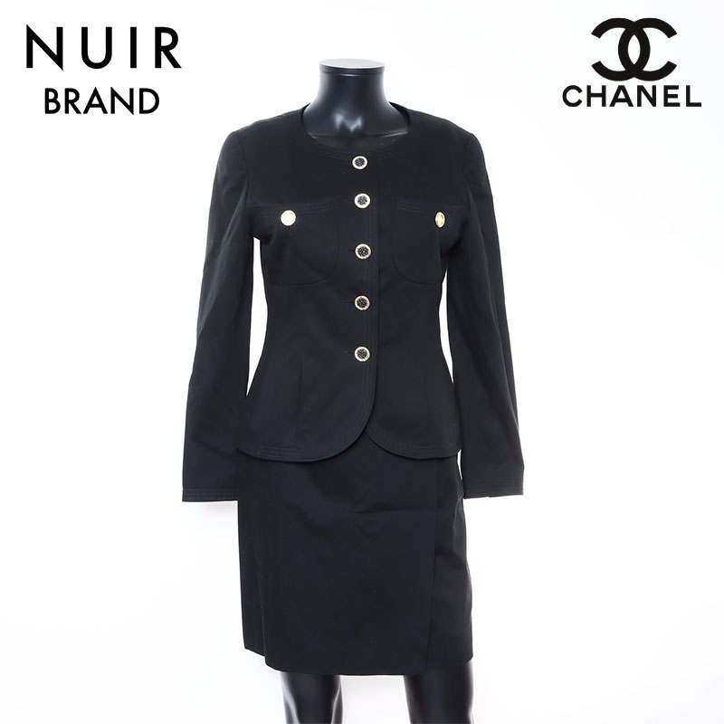 セットアップ コットン ブラック WS6008