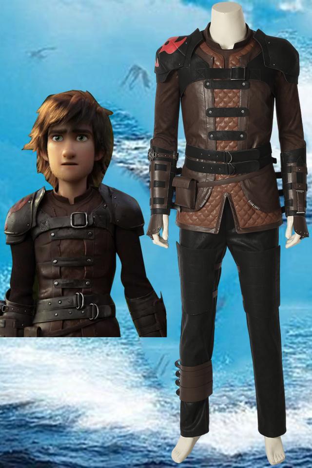 新タイプ追加 激安販売 ヒックとドラゴン ヒカップ 映画 How to Train Your Dragon:The Hidden World Hiccup コスプレ衣装[4269]