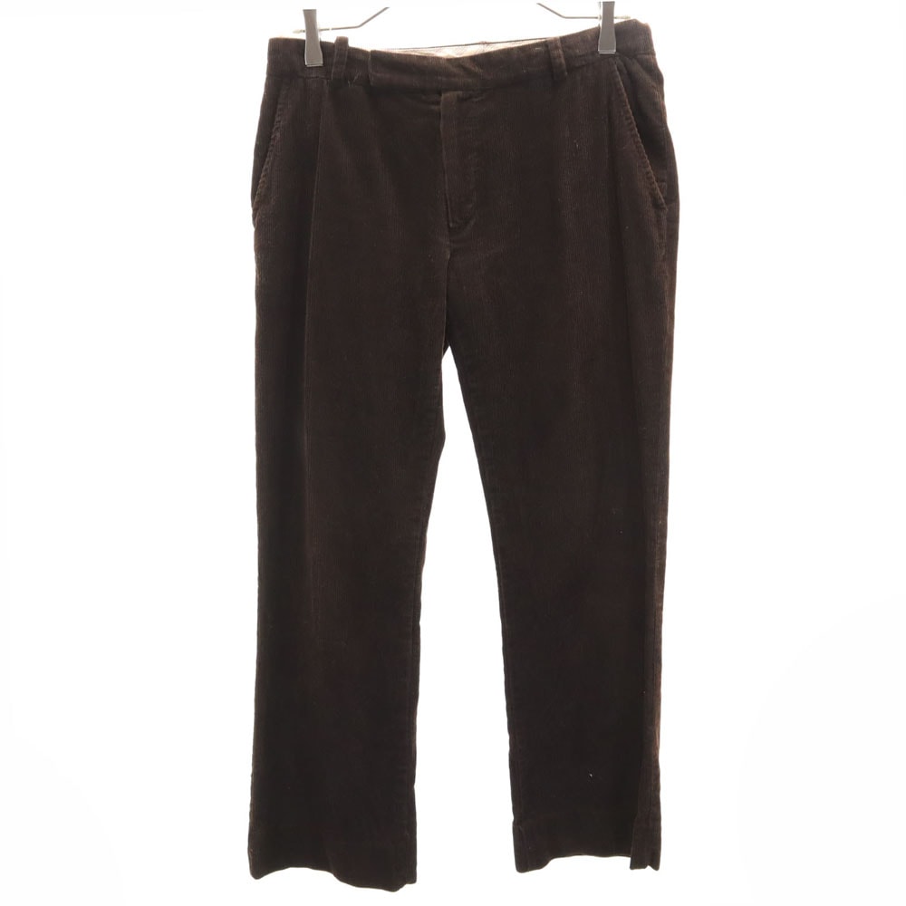 イタリア製 コーデュロイパンツ 38 ブラウン レディース