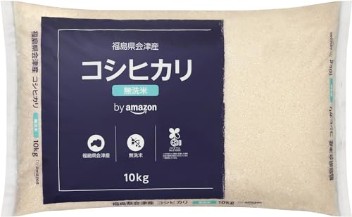 会津産 無洗米 コシヒカリ 10kg (580.com) 令和6年産