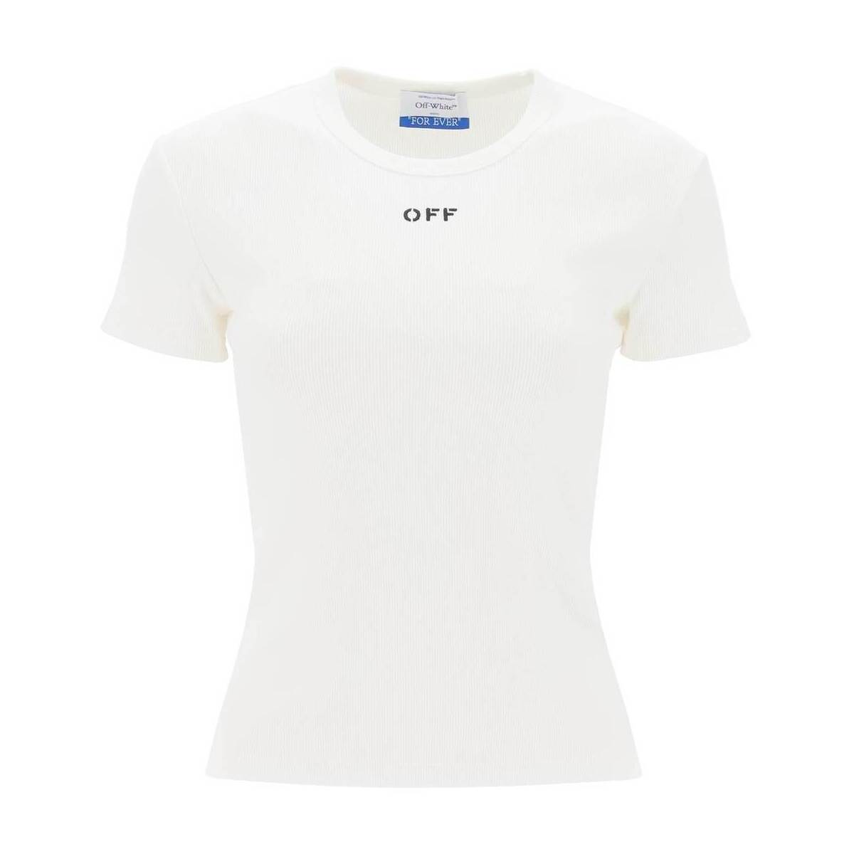 OWAA065C99JER005 ホワイト 春夏2024 Tシャツ レディース ik