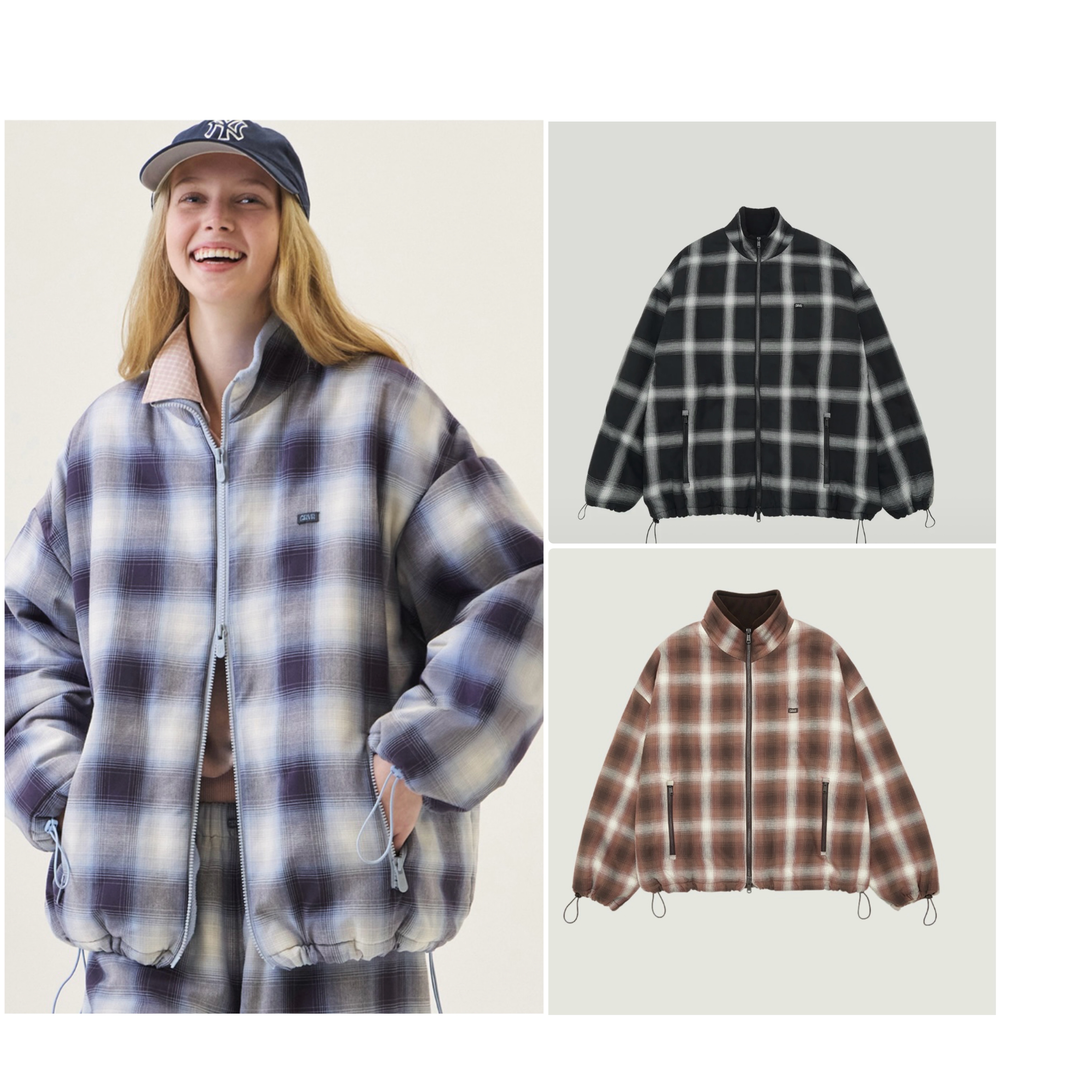 MONET CHECK JUMPER