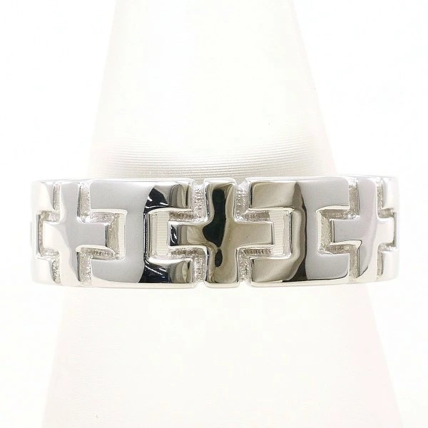 K14 14金 WG ホワイトゴールド リング 指輪 11.5号 ジュエリー 中古