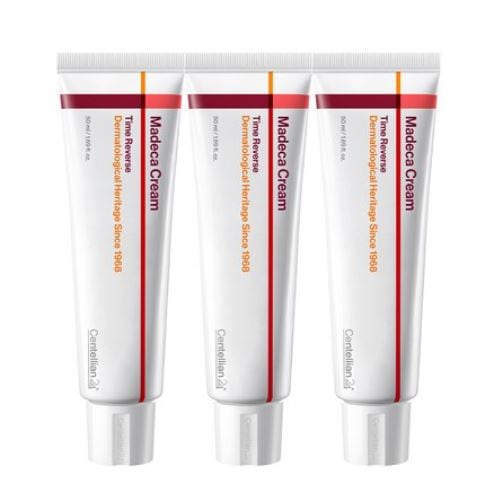 [1+1+1] マデカクリームタイムリバース50ml x 3個 リフティング デイリーケア ツボクサエキス ハリクリーム シカクリーム