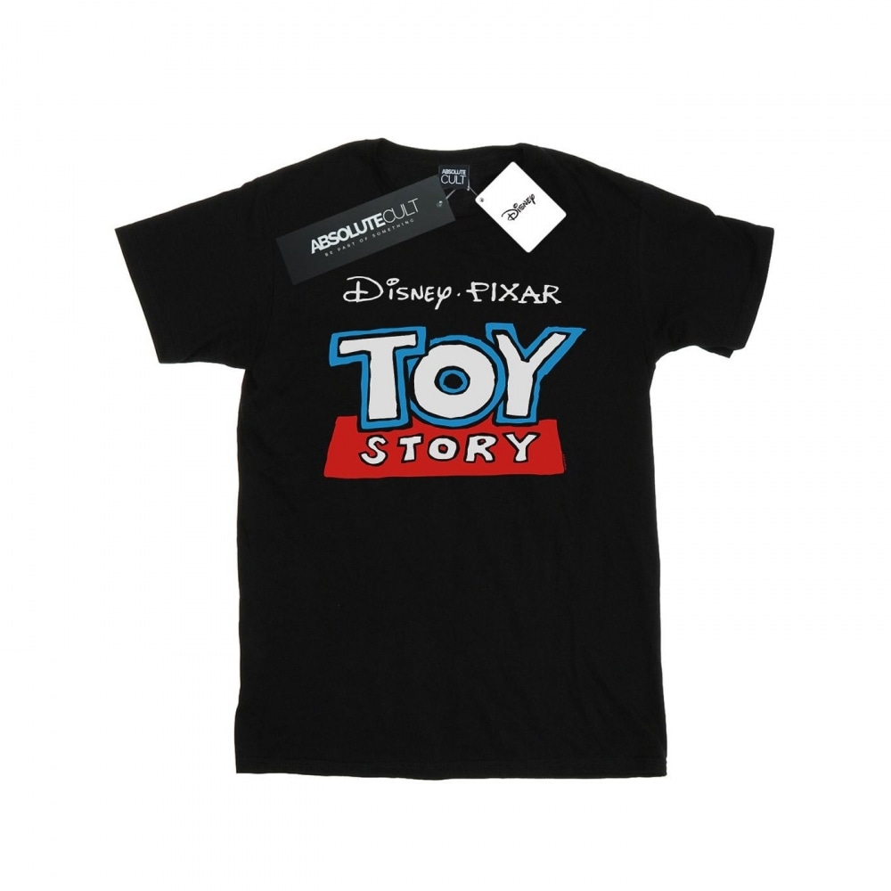(英国より直送) Disney メンズトイストーリー漫画ロゴ Tシャツ