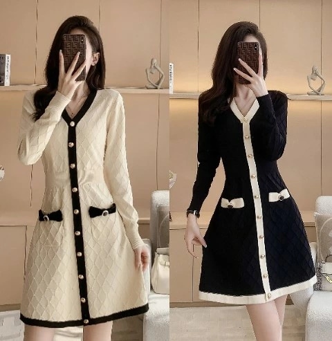 ニットワンピース 厚手 長袖 カットソー ミニワンピ きれいめワンピ シンプル大きいサイズ レディース 秋冬 結婚式 きれいめ タイト フォーマル 大人 上品 チュニック one-piece