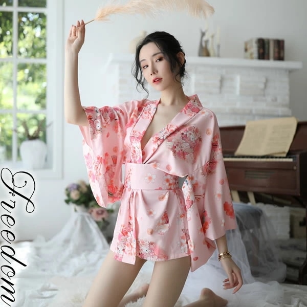 花魁 着物ドレス セクシー 着物 ドレス コスプレ コスチューム 衣装 ミニ丈 キャバドレス ミニドレス キャバ ドレス パーティー 七夕祭り 浴衣イベント ハロウィン インスタ 撮影 アイドル