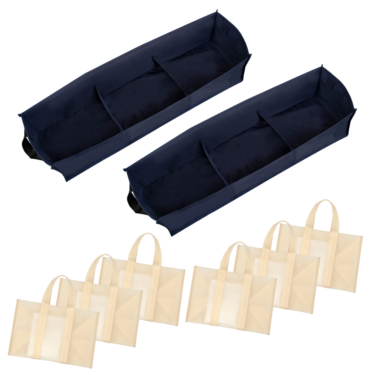 アストロ 吸水土のう袋 6枚+専用ケース2個セット 水でふくらむ 緊急簡易土のう 1袋約15L吸水 災害 水害 浸水 初期対策 830-04