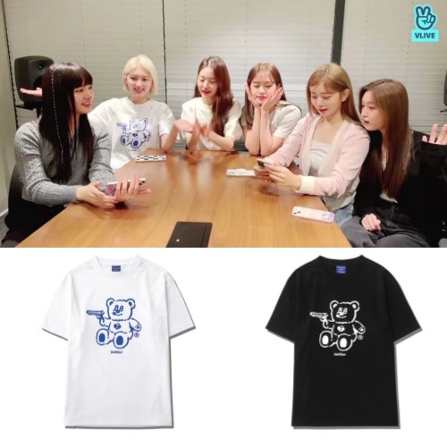 [IVE ガウル 着用] BadBear Tee T-Shirt Tシャツ TEE 半そで ジャージ 半袖 プリント ストリート 韓国公式正規品 23ss