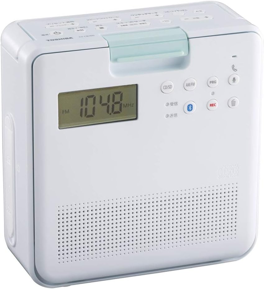 防水CDラジオ（ホワイト）TOSHIBA TY-CB100-W