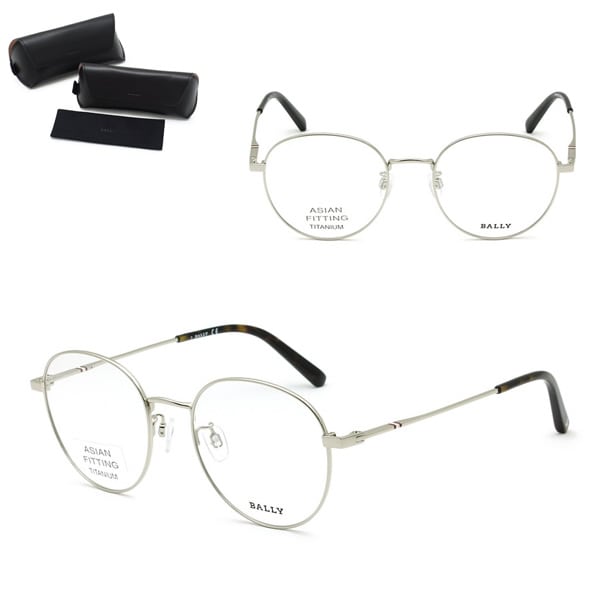 BY5062-D/V 016 52 フレーム メガネ 眼鏡 フレームのみ シルバー ノーズパッド メンズ レディース