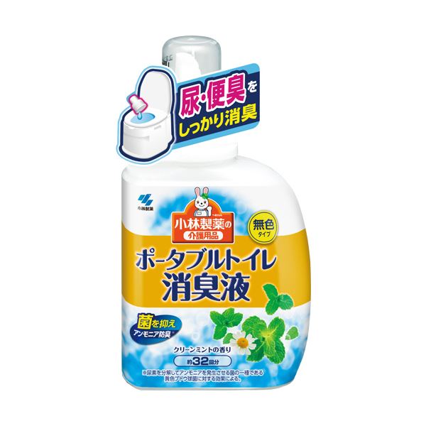 （まとめ）小林製薬 ポータブルトイレ消臭液400ml PTS103 1個(×10セット)