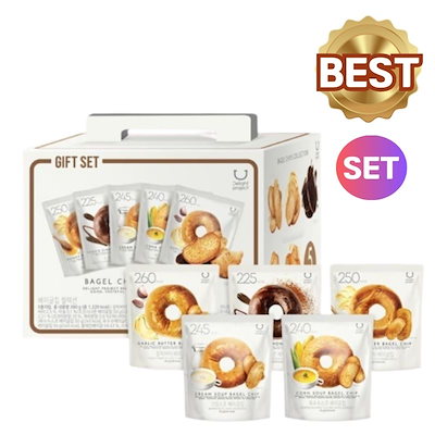 [5袋]　ベーグルチップ 5種コレクション bagel Chips　...のサムネイル