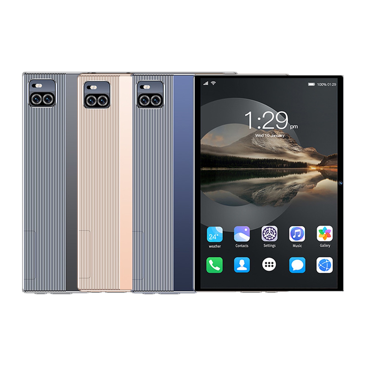 タブレットPC卸売10.1インチスマートWiFi Bluetooth 4G通話デュアルカード10.1インチHD Android 12 Wifi Bluetooth 5.0 5GデュアルカードSIM G