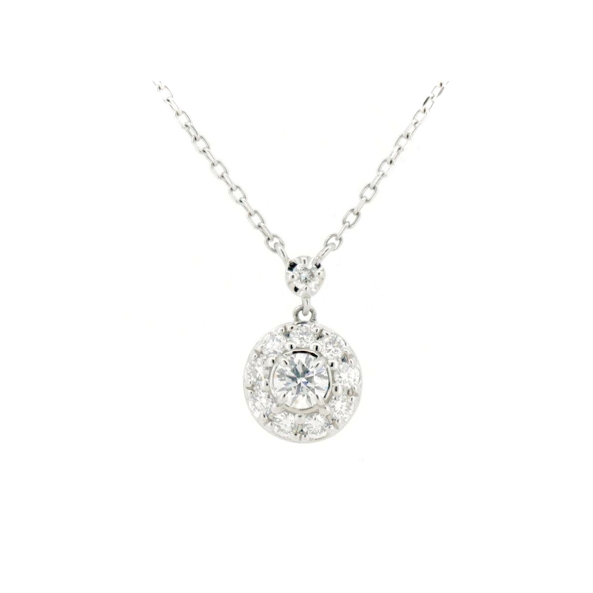 ダイヤモンド ネックレス 0.083ct 0.10ct Pt950(プラチナ)/Pt850(プラチナ) 質屋出品