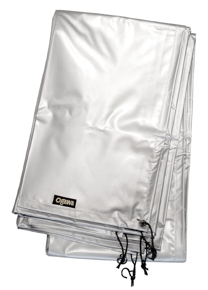 ogawa(オガワ) アウトドア キャンプ テントシート PVCマルチシート ツインクレスタ フルインナー用 シルバー(ライトグレー) 1435