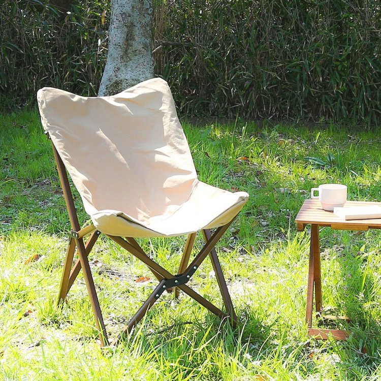 アウトドアチェアー 折りたたみ おしゃれ キャンプ 椅子 軽量 コヨーテ ホーム 生活
