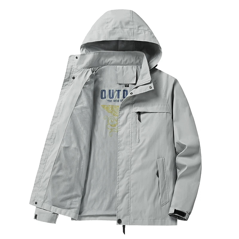 メンズスウェットシャツ,防風,カジュアル,特大,通気性,取り外し可能,アウトドア,2023