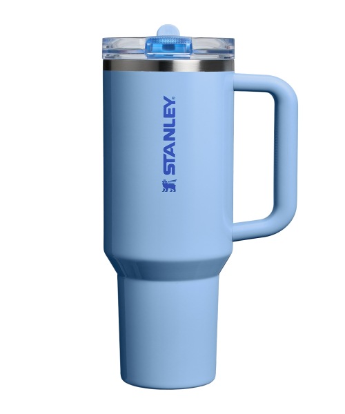 【STANLEY】 QUENCHER PRO TOUR FLIP STRAW TUMBLER 1.18L CORNFLOWER BLUE GLOSS タンブラー 正規品