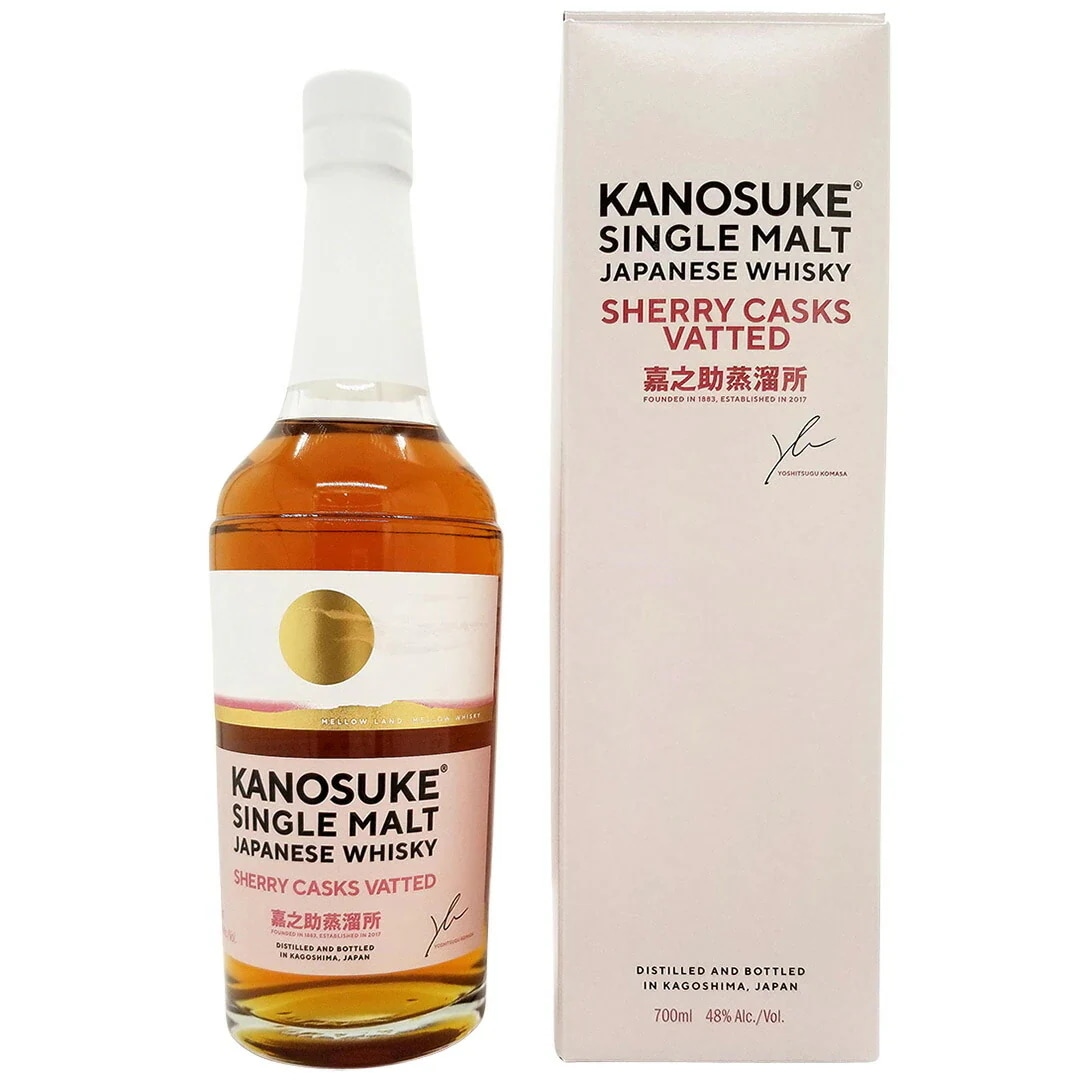 嘉之助 シングルモルト シェリー カスク ヴェテッド ジャパニーズウイスキー 48度 箱付 700ml 小正醸造 嘉之助蒸溜所 ウイスキー ^YAKSSVJ0^