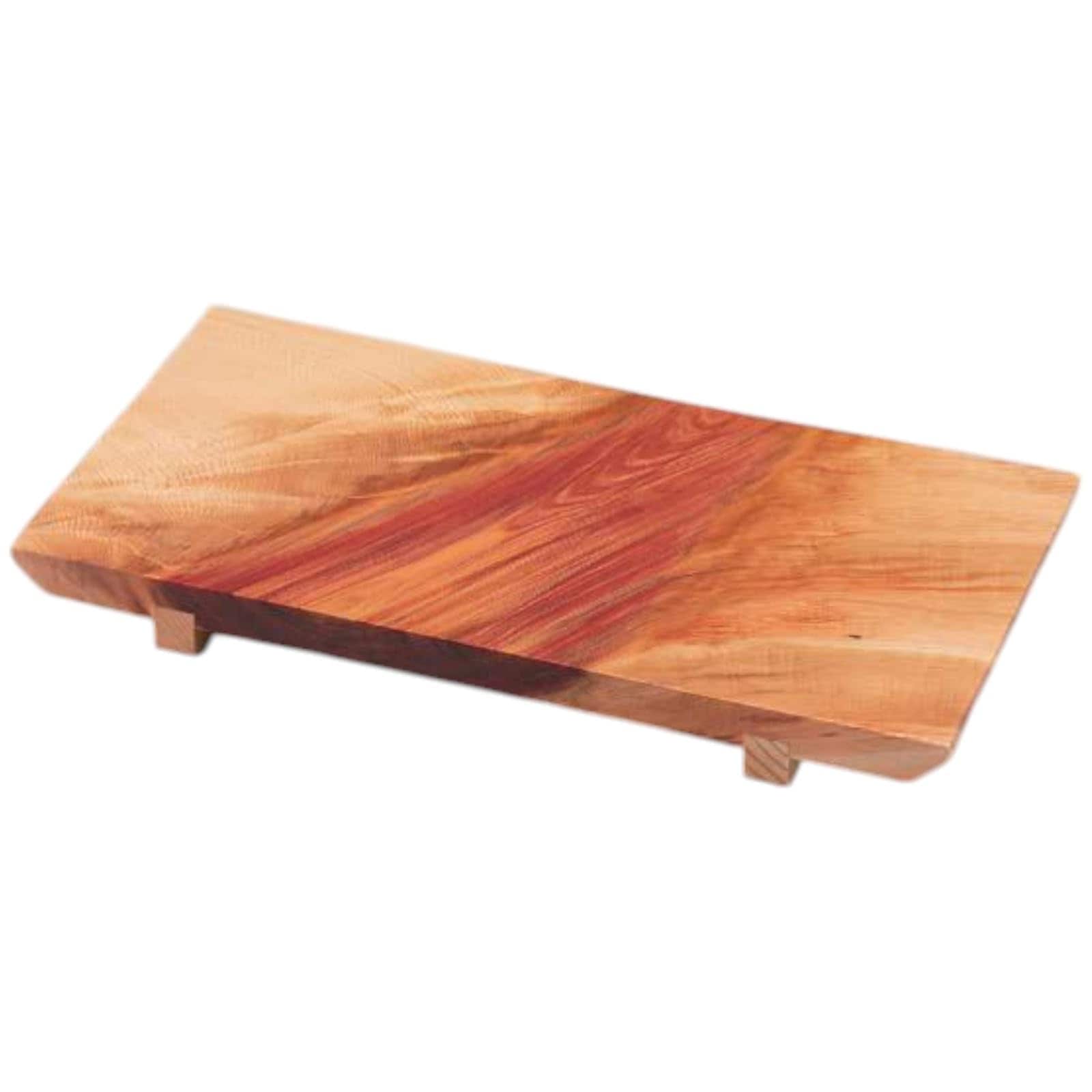 J-kitchens 寿司 皿 （ 長方形 お皿 ） 9寸桧平型節盛皿＊ 割れにくい皿 日本製