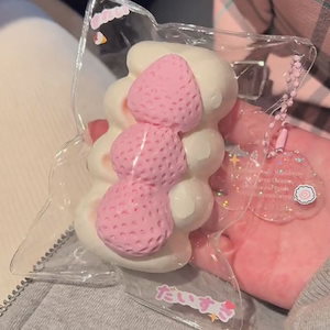 ストロベリー クリームシクル ニーダーズ ストレス解消 低反発スクイーズ玩具