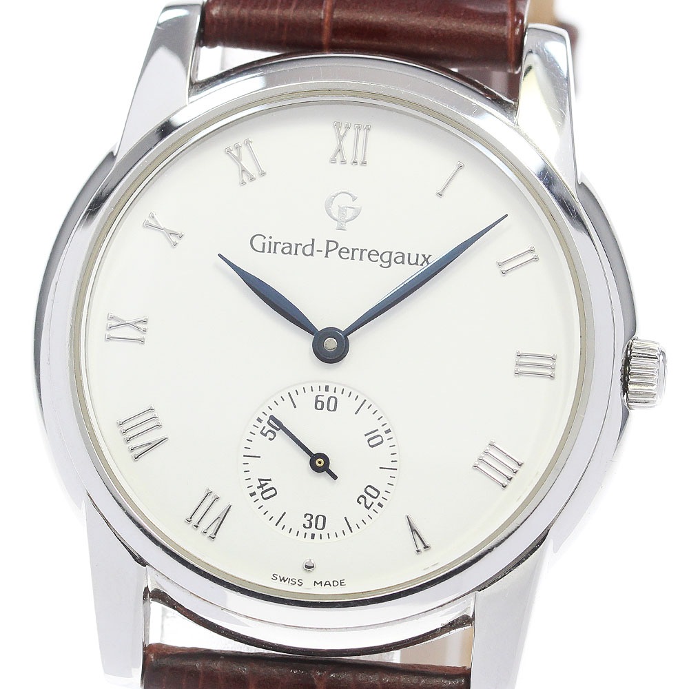 ジラール・ペルゴ GIRARD PERREGAUX 9040 スモールセコンド 手巻き メンズ _861313【中古】