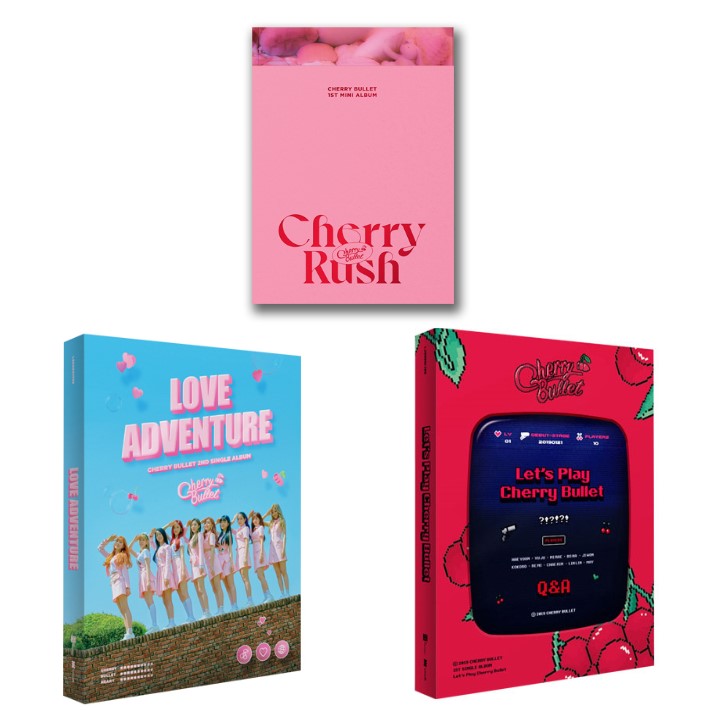 Cherry Bullet 3種 セット Cherry Rush Lets Play Cherry Bullet Love Adventure 5,394円