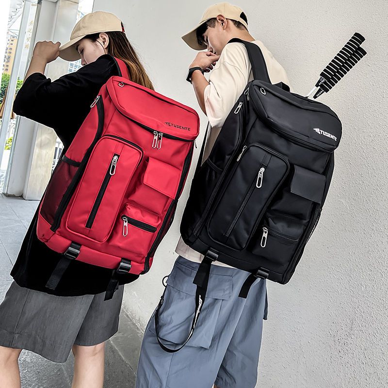 【急速出荷!】バックパック バックパックバドミントンバッグショルダーバッグ男女レジャー専門学生スポーツ大容量多機能テニスバッグキャリーバッグ orange 4,821円