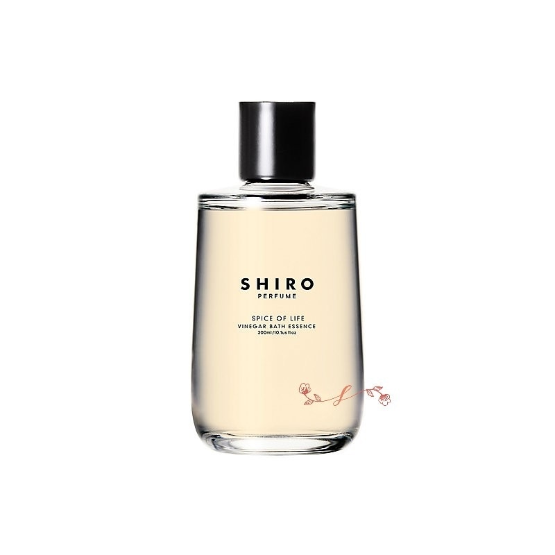 shi ro スパイス オブ ライフ SPICE OF LIFE ビネガーバスエッセンス300mL／バスエッセンス 入浴料 正規品 お酢の力で肌しっとり心ほぐれる温香バスエッセンス