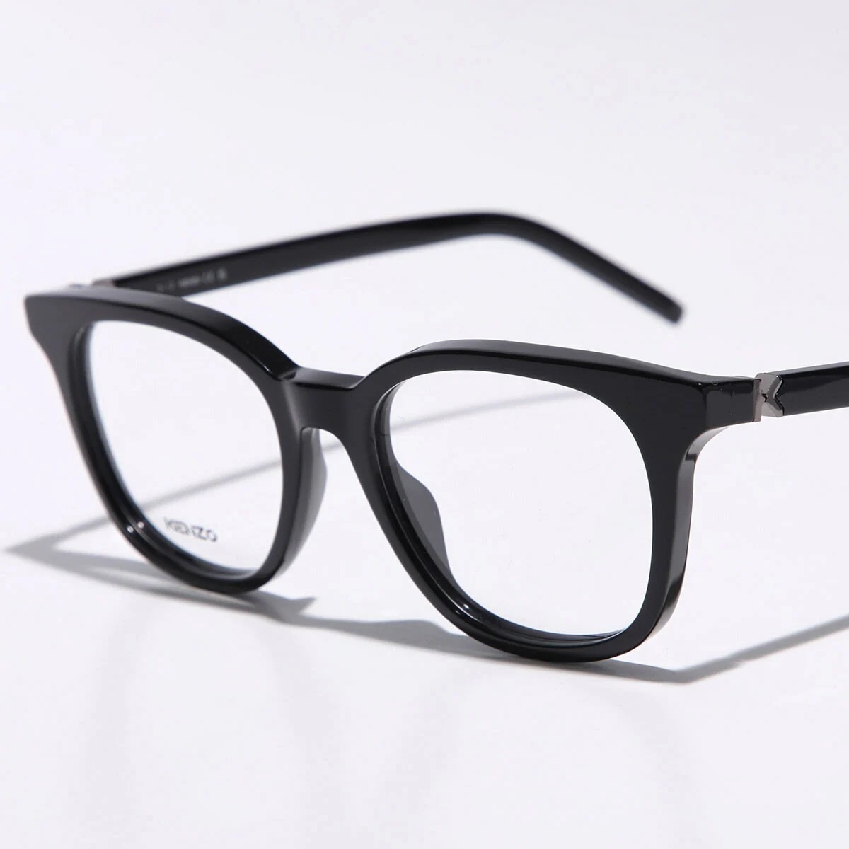 KENZO ケンゾー メガネ KZ50159I メンズ ウェリントン型 黒縁 セルフレーム フルリム 眼鏡 めがね 伊達メガネ ダテ アイウェア 001