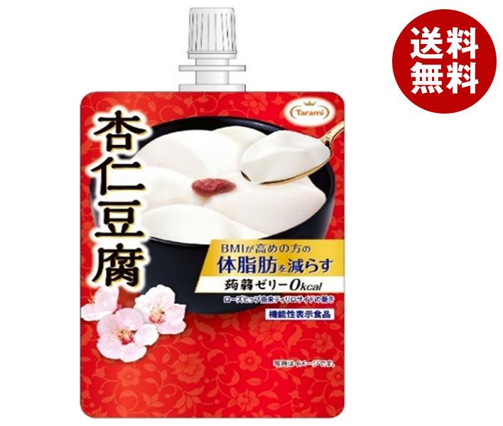 たらみ Tarami 体脂肪を減らす蒟蒻ゼリー0kcal 杏仁豆腐 150gパウチ*30本入*(2ケース)