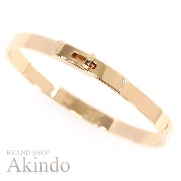 ブレスレット バングル ケリー バングル PM ST K18PG ピンクゴールド 4P ダイヤモンド ケリーPM ジュエリー レディース ブランド 定番 人気 プレゼント