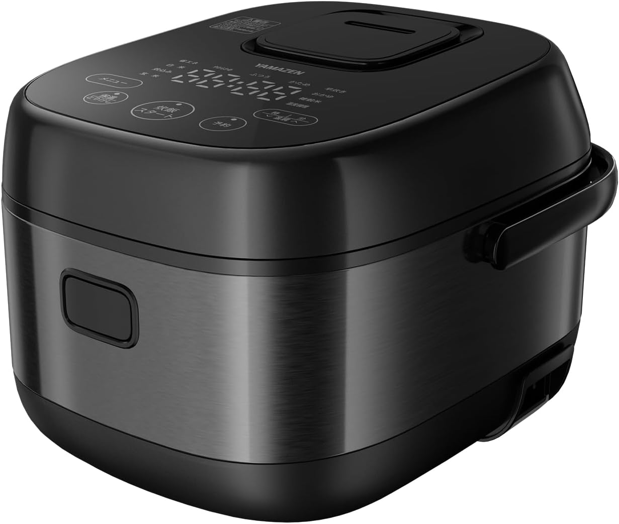[山善] 炊飯器 一人暮らし 5.5合 IH 二人暮らし 9種類炊き分け機能 IH式 炊飯器 低温調理 玄米 雑穀米 保温 予約機能 ブラック YJN-E101(B)