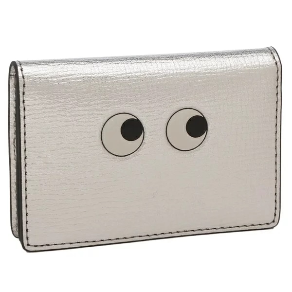 名刺入れ アイズ シルバー レディース ANYA HINDMARCH 5050925195591