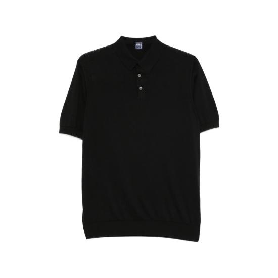 FEDELI Men Polo Shirts MU0D5910 36 BLACK