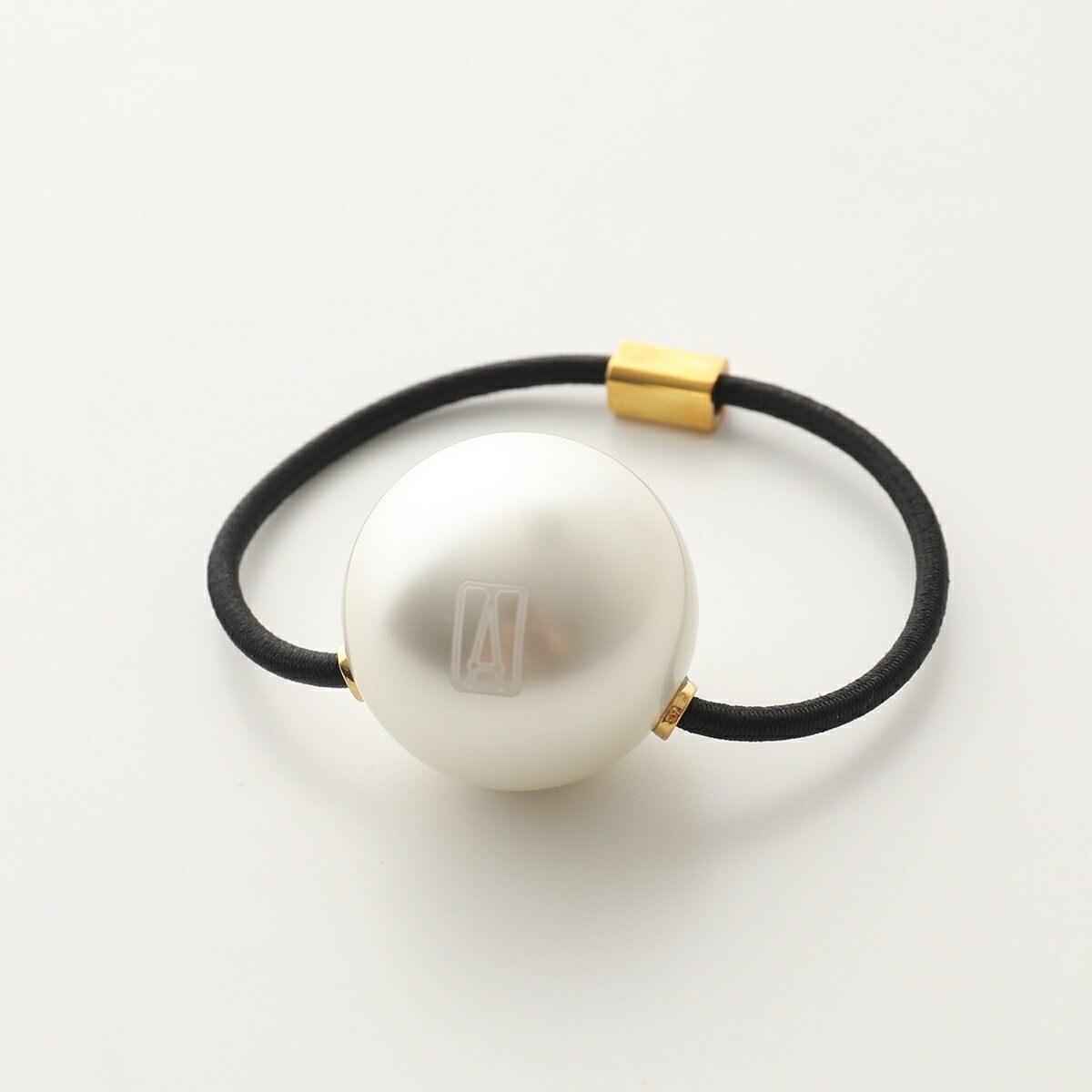 ALEXANDRE DE PARIS アレクサンドル ドゥ パリ ヘアゴム NPY 50532 レディース パール 髪留め ヘアーアクセサリー N-PERLE-NACREE/ホワイト