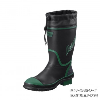 福山ゴム工業 ジョルディックセフティー DX-31 ブラック 3L　AA15700