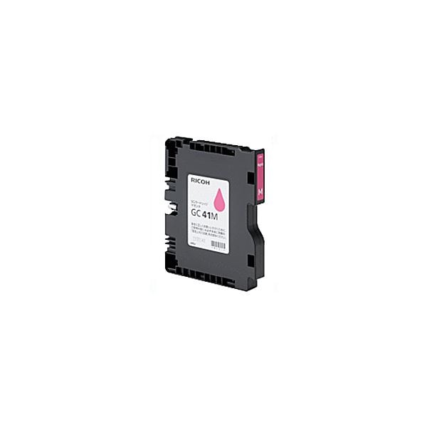 （まとめ）リコー SGカートリッジ GC41M マゼンタ Mサイズ 515809 1個 [x5]