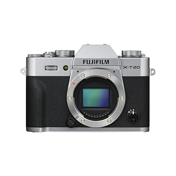 【中古】FUJIFILM ミラーレス一眼 X-T20 ボディ シルバー X-T20-S