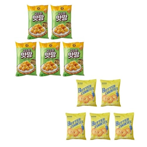ノーブランドの香ばしい味わい(甘い香ばしい味)310g×5個+ソフトバタークッキー330g×5個 11,088円