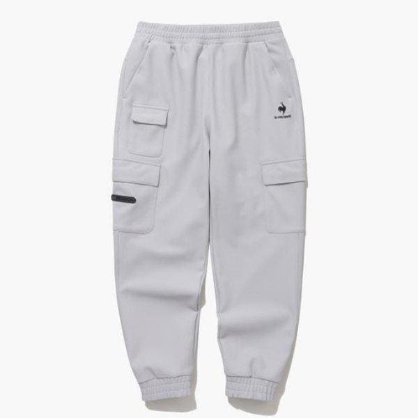 パンツ NQJ QP423EPTO3-LGR トリコット起毛カーゴジョガーパンツ / ライトグレー