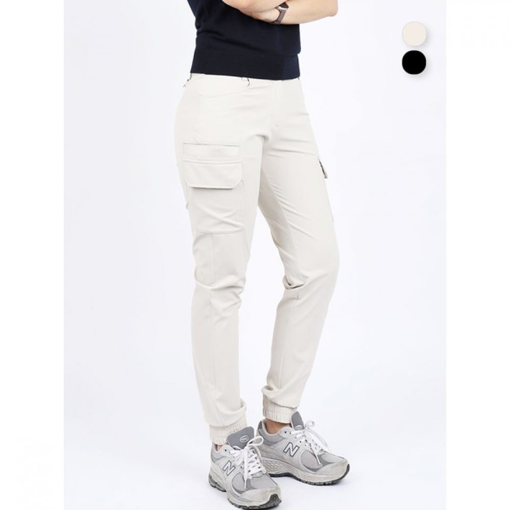 (ノーブルジーンズ) M 711 カーゴジョガーパンツ女性用ジョガーパンツスプリングバンディングスパンカーゴパンツ