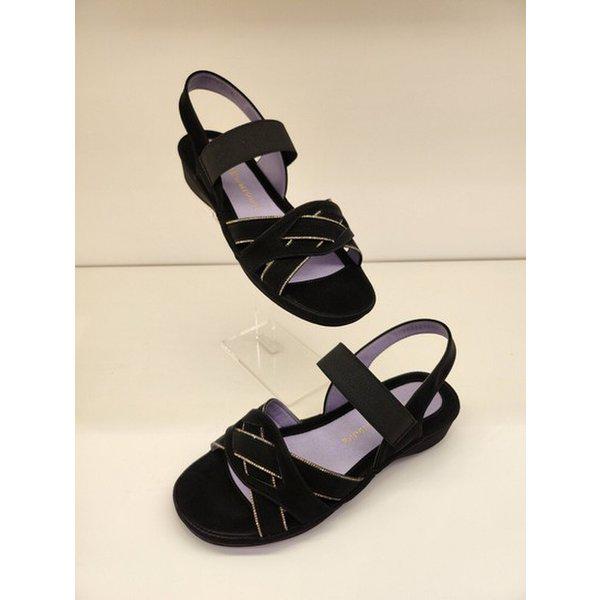 女性ストラップ軽量サンダル 3CM 112324020_DJ