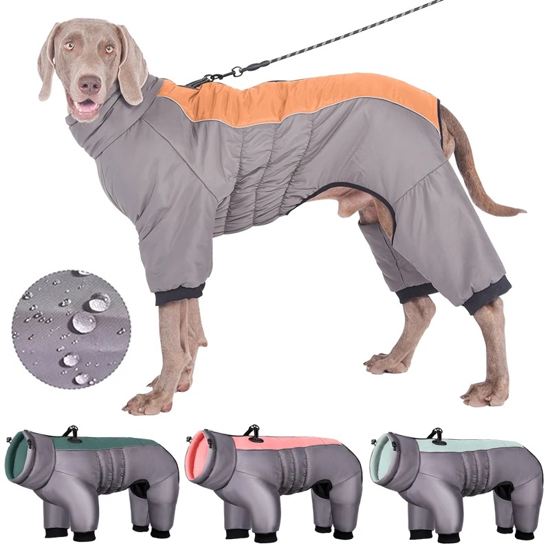 大型犬用防水スーツ,ペット用フード付きジャンプスーツ,フレンチブルドッグ,防臭,黒