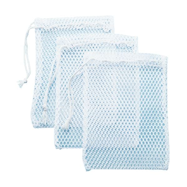 （まとめ）オカザキ せっけんネット 1パック（3枚） [x30セット]